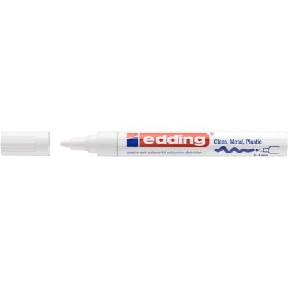 1 Stück edding 750 Glanzlackmarker, weiß 1 Stück edding 750 Glanzlackmarker, weiß