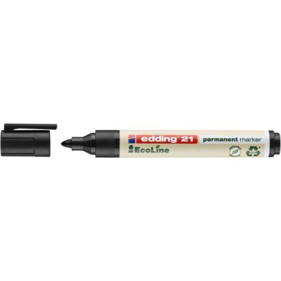 1 Stück edding 21 EcoLine Permanentmarker, schwarz 1 Stück edding 21 EcoLine Permanentmarker, schwarz
