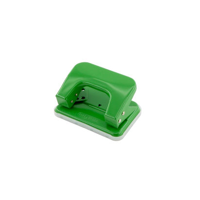 1 Stück ELBA 49286 Bürolocher, ohne Anschlagschiene, grün