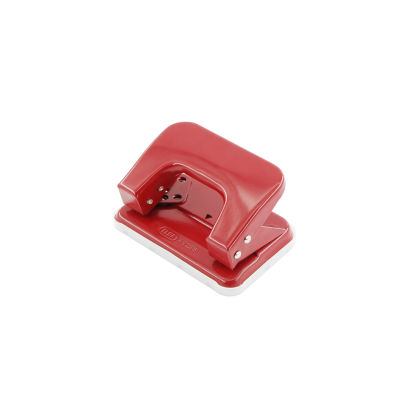 1 Stück ELBA 49286 Bürolocher, ohne Anschlagschiene, rot