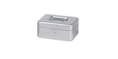 1 Stück MAUL Geldkassette, 200x170x90mm, silber, mittel 1 Stück MAUL Geldkassette, 200x170x90mm, silber, mittel
