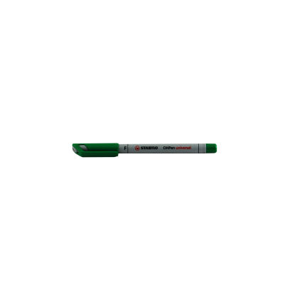 1 Stück Stabilo Nonpermanent-Marker OHPen universal, grün, 0,7mm Strichstärke, F