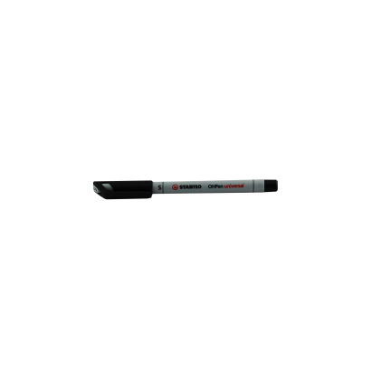 1 Stück Stabilo Nonpermanent-Marker OHPen universal, schwarz, 0,4mm Strichstärke, S 1 Stück Stabilo Nonpermanent-Marker OHPen universal, schwarz, 0,4mm Strichstärke, S