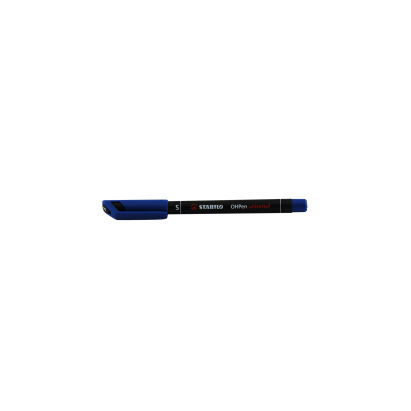 1 Stück Stabilo Permanent-Marker OHPen universal, blau, 0,4mm Strichstärke, S