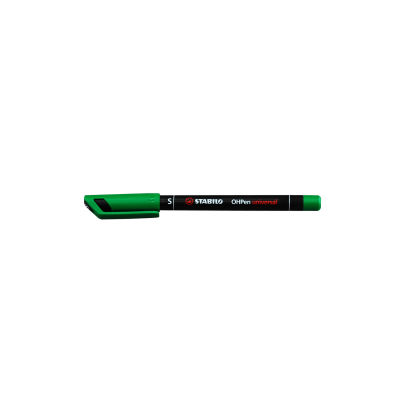 1 Stück Stabilo Permanent-Marker OHPen universal, grün, 0,4mm Strichstärke, S 1 Stück Stabilo Permanent-Marker OHPen universal, grün, 0,4mm Strichstärke, S