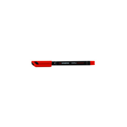 1 Stück Stabilo Permanent-Marker OHPen universal, rot, 0,7mm Strichstärke, F 1 Stück Stabilo Permanent-Marker OHPen universal, rot, 0,7mm Strichstärke, F