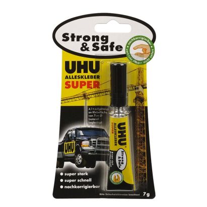 1 Stück UHU Alleskleber super strong & safe, 7g (46960) 1 Stück UHU Alleskleber super strong & safe, 7g (46960)