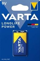 1 Stück VARTA Batterie LONGLIFE Power E-Block (9V/6LR61)