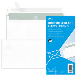 100 Stück MAILmedia Briefumschläge DIN lang, ohne Fenster, Haftklebung, 80 g/qm, weiß 100 Stück MAILmedia Briefumschläge DIN lang, ohne Fenster, Haftklebung, 80 g/qm, weiß