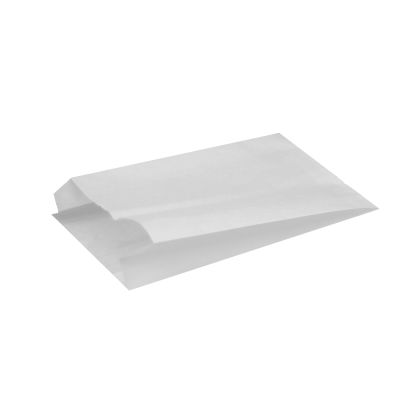 1000 Stück Metzgerfaltenbeutel 16+6x28cm, weiß, fettdicht, Fleischerbeutel 1000 Stück Metzgerfaltenbeutel 16+6x28cm, weiß, fettdicht, Fleischerbeutel
