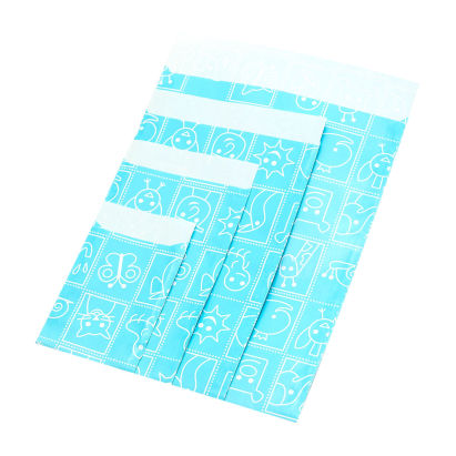 Papier Flachbeutel 116911F, Kinderwünsche, hellblau, 70g/m²