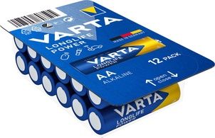 12 Stück VARTA Alkaline Batterie LONGLIFE POWER BIG BOX, Mignon (AA)