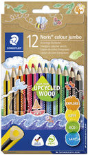 1 Stück STAEDTLER Dreikant-Buntstifte Noris colour jumbo, 12er Etui