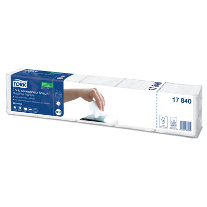 1125 Stück TORK 17840 Spenderservietten N10, Xpressnap Snack, 1/4 Falz, 1-lagig, weiß, Kleinpackung 1125 Stück TORK 17840 Spenderservietten N10, Xpressnap Snack, 1/4 Falz, 1-lagig, weiß, Kleinpackung