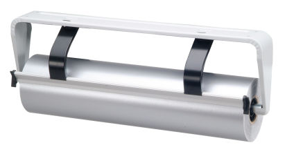 1 Stück Untertischabroller STANDARD 180, hellgrau, mit glatter Abreißschiene, 60cm