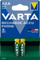 2 Stück VARTA Akkus RECHARGE ACCU Phone Micro (AAA) 2 Stück VARTA Akkus RECHARGE ACCU Phone Micro (AAA)