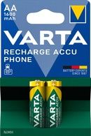 2 Stück VARTA Akkus RECHARGE ACCU Phone Mignon (AA) 2 Stück VARTA Akkus RECHARGE ACCU Phone Mignon (AA)