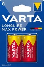 2 Stück VARTA Batterien LONGLIFE Max Power Baby (C/LR14)