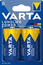 2 Stück VARTA Batterien LONGLIFE POWER Mono (D/LR20) 2 Stück VARTA Batterien LONGLIFE POWER Mono (D/LR20)