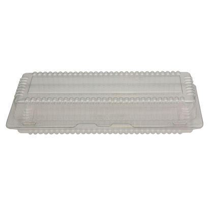 50 Stück Klappschale K65, 280x90x69mm(31+30)mm, transparent 50 Stück Klappschale K65, 280x90x69mm(31+30)mm, transparent