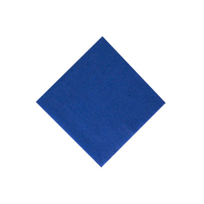 250 Stück FASANA Papier Servietten 2-lagig, 40x40cm, 1/4 Falz,  royal blue, dunkelblau