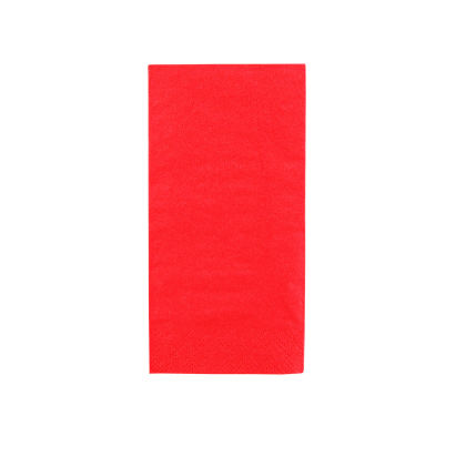 250 Stück FASANA Papier Servietten 3-lagig, 33x33cm, 1/8 Falz, rot