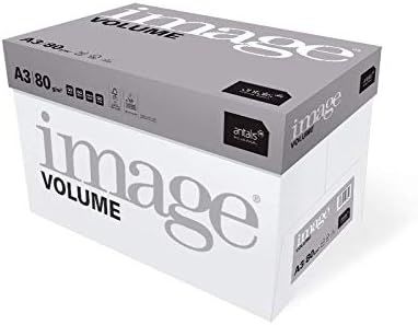 2500 Stück Image Volume Kopierpapier Copy Paper (Weiß) A3 - 80g/qm