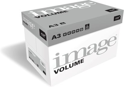 2500 Stück Image Volume Kopierpapier Copy Paper (Weiß) A3 - 80g/qm