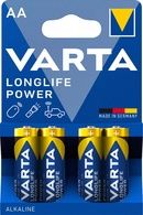 4 Stück VARTA Alkaline Batterie LONGLIFE Power, Mignon (AA/LR6)