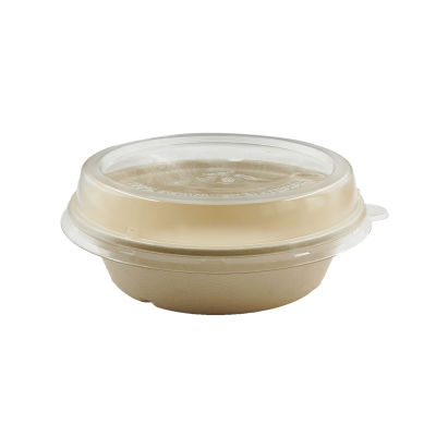 40 Stück DUNI BIOPAK Salatschale 900ml, braun, aus Bagasse