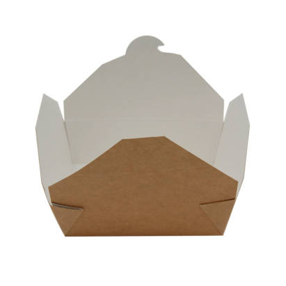 50 Stück Bio Lunch Box 1000ml, 170x170x70mm, braun, green Nature 50 Stück Bio Lunch Box 1000ml, 170x170x70mm, braun, green Nature