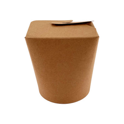50 Stück Food Lunch Box 710ml, 26oz, braun