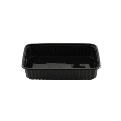 KIV 300 Stück Unischale PP, 500ml, 180x133mm, Mehrweg, schwarz KIV 300 Stück Unischale PP, 500ml, 180x133mm, Mehrweg, schwarz