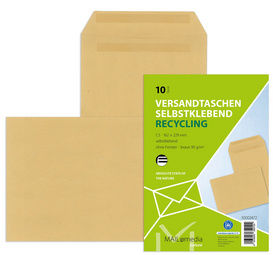 50 Stück MAILmedia Versandtaschen C5, ohne Fenster, selbstklebend, 90 g/qm, braun 50 Stück MAILmedia Versandtaschen C5, ohne Fenster, selbstklebend, 90 g/qm, braun