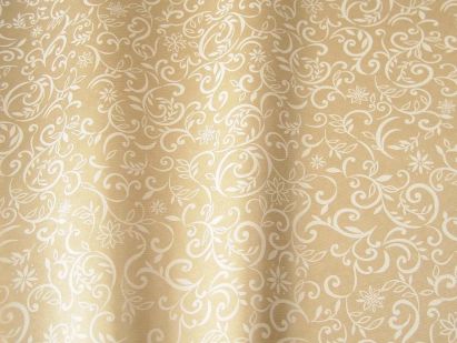 1 Rolle Geschenk- Kraftpapier 76297, Ranken, 250m, 70cm