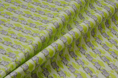 PW 1 Rolle Geschenkpapier 88480, Rasselfanten, 250m, 50cm