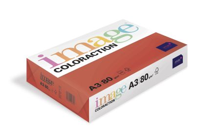 500 Blatt Kopierpapier Image Coloraction (Chile, Rot) A3, 80g/qm 500 Blatt Kopierpapier Image Coloraction (Chile, Rot) A3, 80g/qm