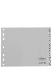 1 Stück DURABLE Kunststoff-Register, A-Z, A4 halbe Höhe, 20-teilig (6500-10) 1 Stück DURABLE Kunststoff-Register, A-Z, A4 halbe Höhe, 20-teilig (6500-10)
