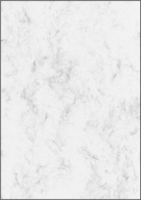 25 Stück Sigel Marmor-Papier, DP 183  A4, Feinpapier, 90 g, grau