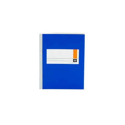 HIG 1 Stück Geschäftsbuch Kladde Notizbuch DIN A5, 72 Blatt, Softcover, blau, liniert