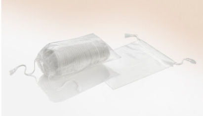 1000 Stück LDPE Kordelzugbeutel 155x210mm, 50my, transparent