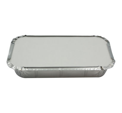 100 Stück Aluschale 651ml, rechteckig, 220x128x34mm, Menüschale R65L mit Deckel