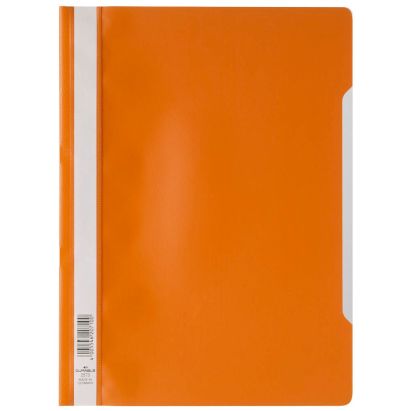 1 Stück DURABLE Schnellhefter, DIN A4, aus PP-Folie, orange (2573-09)