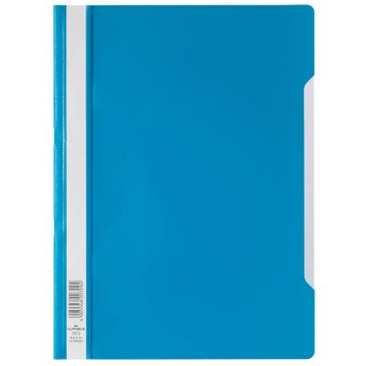 1 Stück DURABLE Schnellhefter, DIN A4, aus PP-Folie, blau (2573-06)