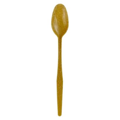 200 Stück WPC Mehrweg-Besteck Cocktail- Löffel 18cm, braun 200 Stück WPC Mehrweg-Besteck Cocktail- Löffel 18cm, braun