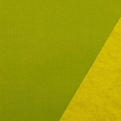Geschenk- Kraftpapier 11012, Bicolor, limone / quitte, 250m, 60g/m²