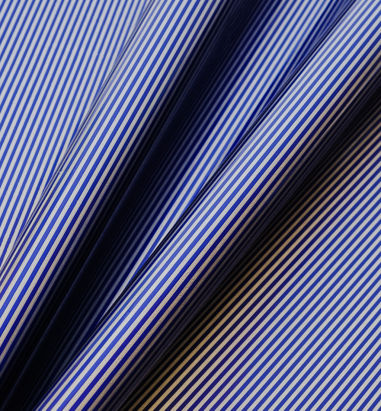 Geschenkpapier 167393, Lignes, blau - silber / dunkelgrau, 100m, 88g/m²