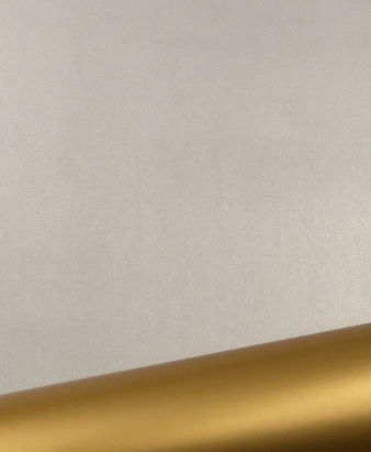 Geschenkpapier 92325, Bicolor, gold / silber, 250m, 70g/m²