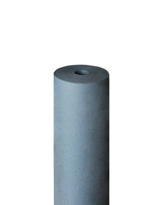 1 Rolle Filzpappe 100cm, 400g/qm, 50m, blau