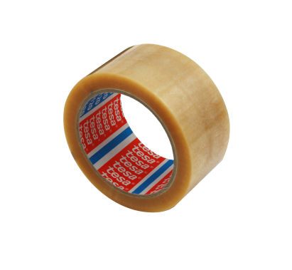 1 Rolle Tesa 4120 PVC Packband, 66m x 50mm, transparent